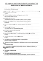 Aws Cwi Part A Timed Test Updated Actual Questions And&NewLine;Correct Answers Verified 2027 Edition