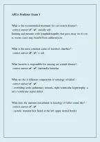 APEA Predictor Exam 3 &ndash; Nurse Practitioner Exam Questions & Answers