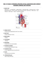 Bio 117 Exam 3 Hondros Updated Actual Questions And Correct&NewLine;Answers Verified 2027 Edition