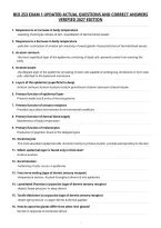 Bio 253 Exam 1 Updated Actual Questions And Correct Answers&NewLine;Verified 2027 Edition