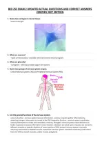 Bio 253 Exam 2 Updated Actual Questions And Correct Answers&NewLine;Verified 2027 Edition