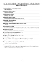 Bio 253 Exam 2 Updated Actual Questions And Correct Answers&NewLine;Verified 2027 Edition&NewLine;