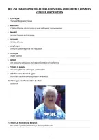 Bio 253 Exam 3 Updated Actual Questions And Correct Answers&NewLine;Verified 2027 Edition