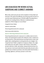 Leik Exam Edge Fnp Review Actual&NewLine;Questions And Correct Answers&NewLine;