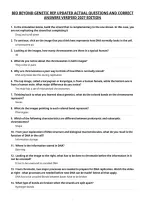 Bio Beyond Genetic Rep Updated Actual Questions And Correct&NewLine;Answers Verified 2027 Edition&NewLine;