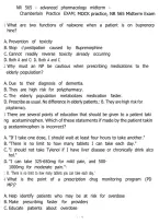 NR 565 Advanced Pharmacology Midterm Practice Exam &ndash; Chamberlain Mock Test Questions