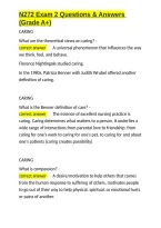 N272 Exam 2 Questions & Answers &lpar;Grade A&plus;&rpar;&period;docx&NewLine;&NewLine;