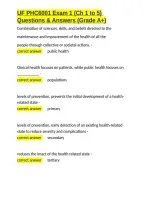 UF PHC6001 Exam 1 &lpar;Ch 1 to 5&rpar; Questions & Answers &lpar;Grade A&plus;&rpar;&period;docx&NewLine;&NewLine;