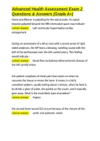 Advanced Health Assessment Exam 2 Questions & Answers &lpar;Grade A&plus;&rpar;&period;docx&NewLine;&NewLine;