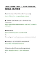 Lgs 200 Exam 2 Practice Questions And&NewLine;Detailed Solutions&NewLine;