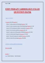 EMT FISDAP Cardiology Exam Question Bank - 200 Practice Questions with Detailed Rationales & Exam Tips