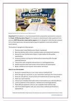 Gr 12 Mathematics Paper 2 Final 2026 Summarised by Juffrou Ansie