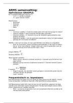 ARMS Samenvatting &vert; Statistiek & Onderzoeksmethoden &vert; UU &vert; 2025&sol;2026