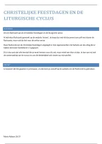 Flashcards Christelijke Feestdagen &vert; Godsdienst 1 &vert; Karel de Grote &vert; 2026&sol;27