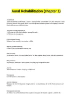 Aural Rehabilitation &lpar;chapter 1&rpar;
