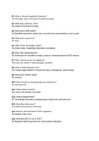 EMT Module 1 - Exam Review Q&A for Stress & Patient Care&period;