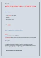 IAEDP Final Exam Part 1&colon; 135&plus; Practice Questions with Detailed Rationales & High-Yield Review Points &vert; DSM-5 Eating Disorders&NewLine;&NewLine;