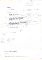 Ieb English Full curriculum poem notes