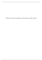 APEA 3P Exam Study Guide &ndash; The Ultimate Cheat Sheet for Advanced Pathophysiology&comma; Pharmacology&comma; and Physical Assessment &lpar;2026&sol;2027 Edition&rpar;