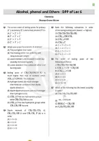practice paper for organic chemistry and electromagnetic physics