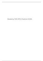 Mastering the APEA Predictor Exam&colon; Key Points and Important Concepts &ndash; High-Yield Review for Advanced Pathophysiology&comma; Pharmacology&comma; and Physical Assessment &lpar;2026 Edition&rpar;&NewLine;&NewLine;