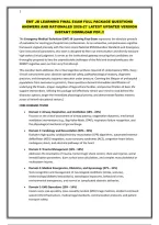 Emt Jb Learning Final Exam Full Package Questions Answers And Rationales