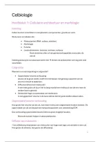 Celbiologie samenvatting&vert;KULAK&vert; KU Leuven &vert; 2026&sol;27