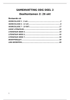 Complete samenvatting OdG deeltoets 2 - colleges&comma; literatuur&comma; begrippen