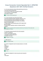 Cross Connection Control Specialist Set 3 &vert; UPDATED&NewLine;Questions with 100&percnt; Verified Answers