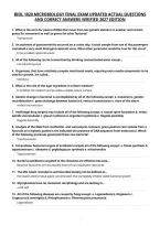 Biol 1020 Microbiology Final Exam Updated Actual Questions&NewLine;And Correct Answers Verified 2027 Edition