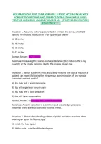 Hesi Radiology Exit Exam Version 2 Latest Actual Exam With Complete Questions And Correct Detailed Answers &lpar;100&percnt; Verified Answers&rpar; &vert;Already Graded A&plus;&vert; &vert;&vert;Professor Verified&vert;&vert; &vert;&vert;Brandnew&excl;&excl;&excl;&excl;&vert;