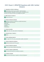 CCC1 Exam 2 &vert; UPDATED Questions with 100&percnt; Verified&NewLine;Answers