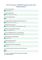 CCC1 Final Exam &vert; UPDATED Questions with 100&percnt;&NewLine;Verified Answers