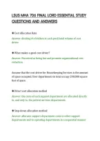 Lsus Mha 706 Final Lord Essential Study&NewLine;Questions And Answers&NewLine;