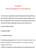 NYSTCE Students With Disabilities CST 060 Exam 2026&sol;2027 &vert; Study Guide&comma; Practice Questions & Exam Review