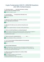 Cogito Fundamentals COG170 &vert; UPDATED Questions&NewLine;with 100&percnt; Verified Answers