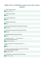 DMSO 1210 &lpar;3&rpar; &vert; UPDATED Questions with 100&percnt; Verified&NewLine;Answers