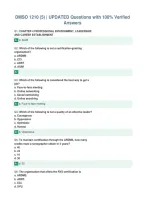 DMSO 1210 &lpar;5&rpar; &vert; UPDATED Questions with 100&percnt; Verified&NewLine;Answers