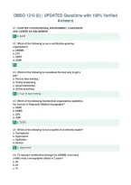 DMSO 1210 &lpar;6&rpar; &vert; UPDATED Questions with 100&percnt; Verified&NewLine;Answers&NewLine;