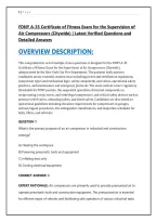 FDNY A-35 Certificate of Fitness Exam for the Supervision of &NewLine;Air Compressors &lpar;Citywide&rpar; &vert; Latest Verified Questions and &NewLine;Detailed Answers 