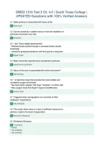 DMSO 1210 Test 2 Ch&period; 4-5 &vert; South Texas College &vert;&NewLine;UPDATED Questions with 100&percnt; Verified Answers&NewLine;