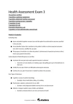 Health Assessment Exam 3 Study Guide &vert; Questions&comma; Answers & Exam Review &vert; 2026&sol;2027