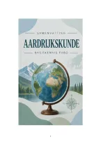 Samenvatting basiskennis PABO - Aardrijkskunde