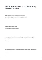 CRCST Practice Test &vert; Questions&comma; Answers & Study Guide &vert; 2026&sol;2027