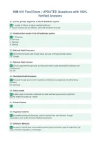 health 2000 final ecu &vert; UPDATED Questions with 100&percnt;&NewLine;Verified Answers