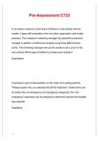 Quantitative Analysis for Business &lpar;C723&rpar; &vert; Questions&comma; Answers & Study Guide &vert; 2026&sol;2027