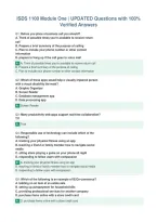 ISDS 1100 Module One &vert; UPDATED Questions with 100&percnt;&NewLine;Verified Answers