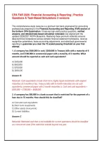 CPA FAR 2026&ndash;2027&colon; Financial Accounting & Reporting &vert;  Practice Questions & Task-Based Simulations