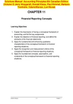 Solutions Manual for Accounting Principles&comma; 8th Canadian Edition &lpar;Volume 2&rpar; by Weygandt&comma; Kieso&comma; Kimmel&comma; Trenholm&comma; Warren & Novak &ndash; Complete Chapters 11&ndash;18 with Answers