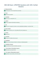 NSC 260 Exam &vert; UPDATED Questions with 100&percnt; Verified&NewLine;Answers